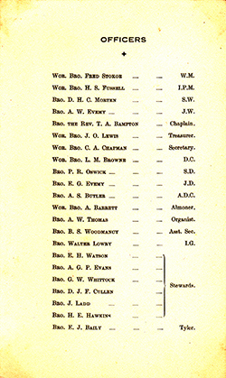 Stokoe Officers